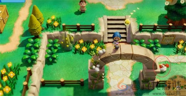 塞尔达传说智慧的再现抓住咕咕鸡攻略(图8) 塞尔达传说智慧的再现抓住咕咕鸡攻略(图8)