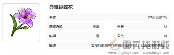 开放空间罗塔花园广场采集物图鉴(图3)