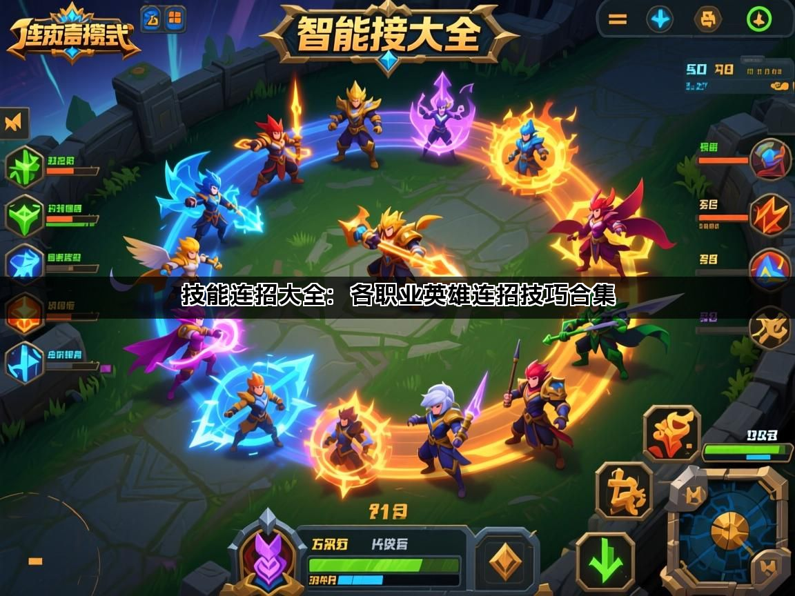 技能连招大全：各职业英雄连招技巧合集(图1)