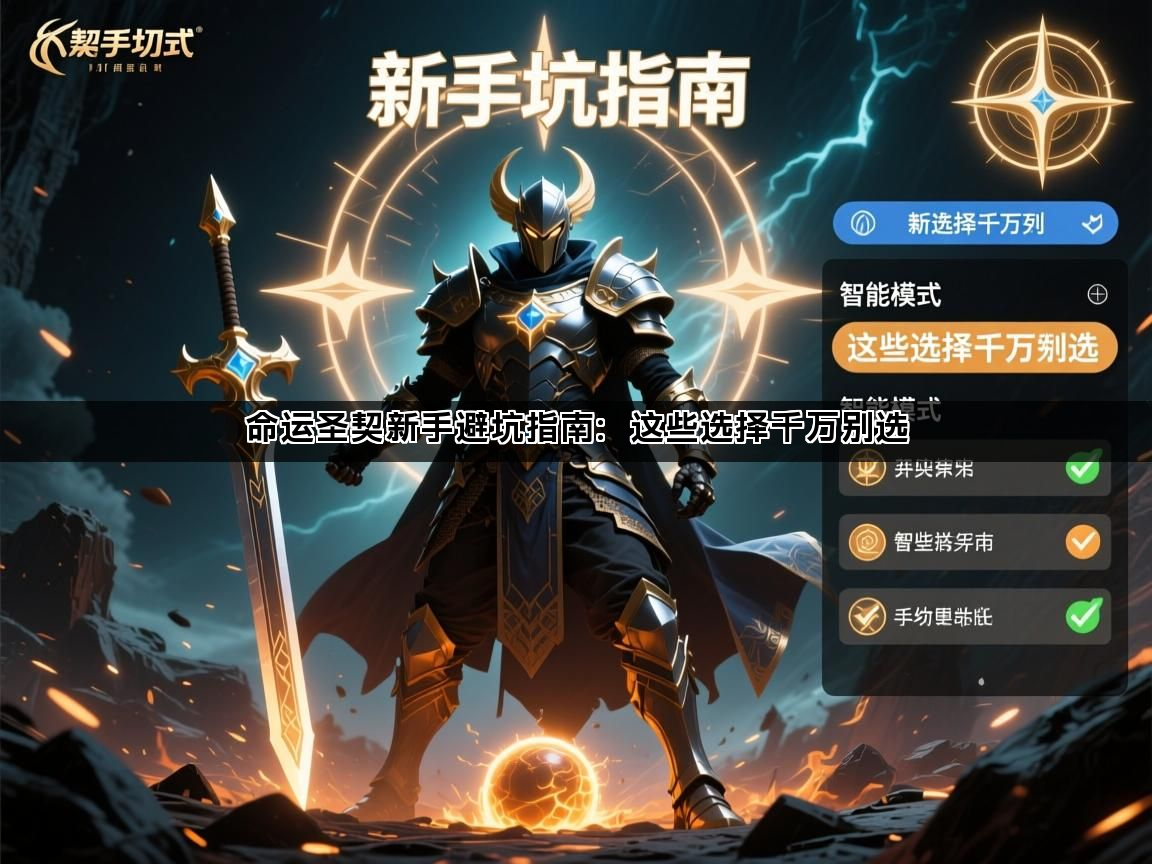 命运圣契新手避坑指南：这些选择千万别选(图1)