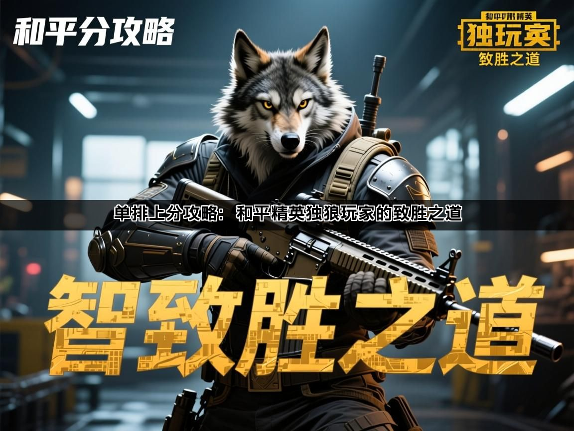 单排上分攻略：和平精英独狼玩家的致胜之道(图1)