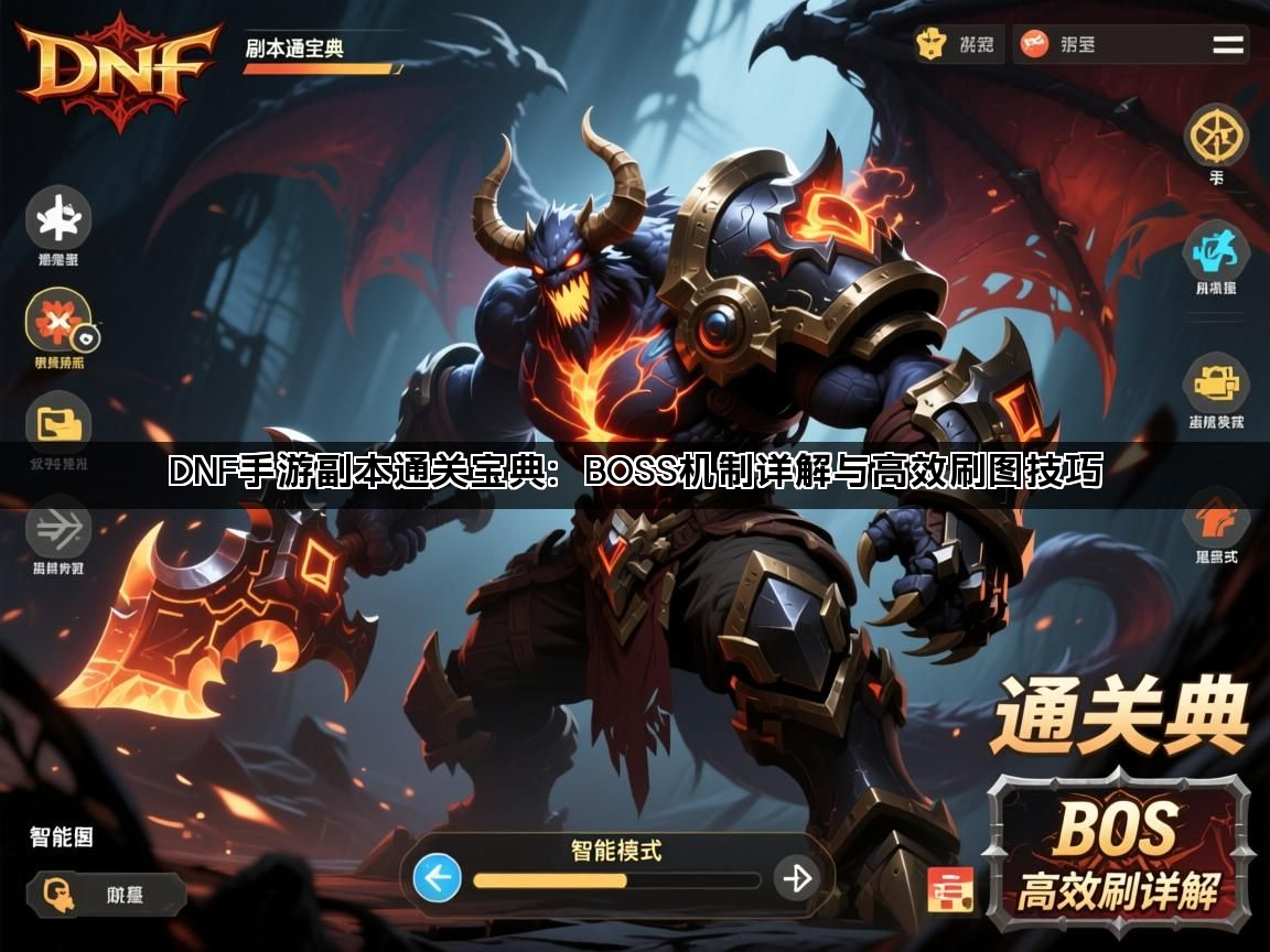 DNF手游副本通关宝典：BOSS机制详解与高效刷图技巧(图1)