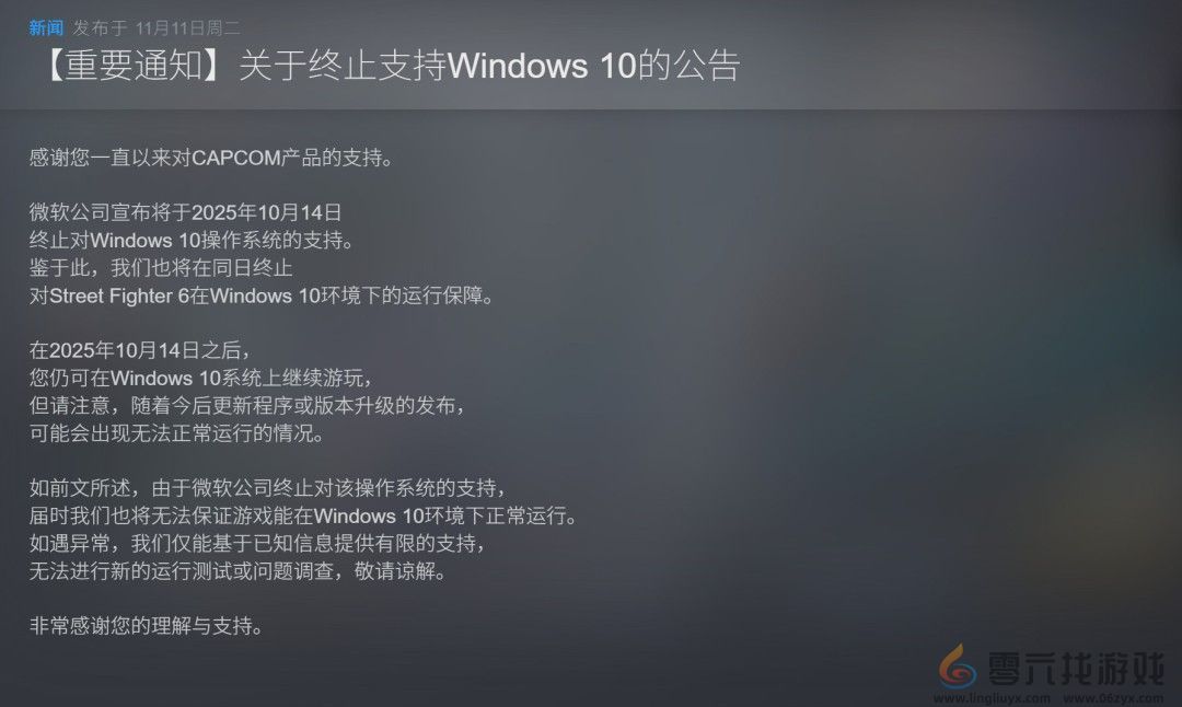 《街头霸王6》销量破600万 D加密仍未移除(图5)