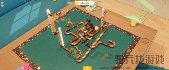 充满温暖与怀旧氛围的弹珠轨道模拟游戏《Cozy Marbles》将于2026年登陆Steam(图4)