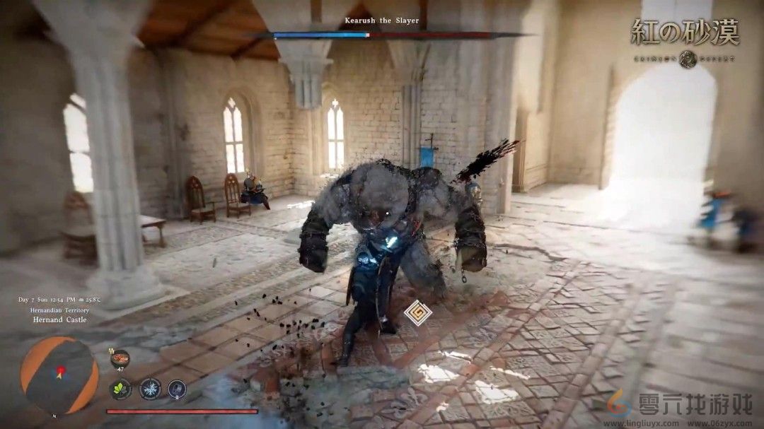 《红色沙漠》新战斗实机演示 大战Boss非常爽快(图4)