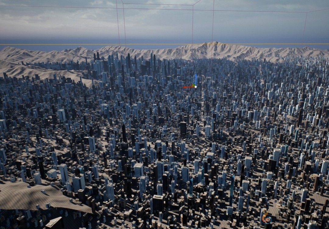 《女巨人游乐场》官方新截图：性感白丝狐妖践踏城市(图3)