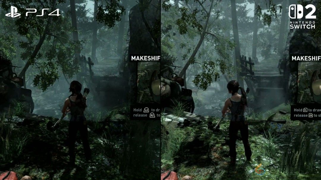 《古墓丽影9》NS2版画面大缩水 甚至不如PS3原版(图4)