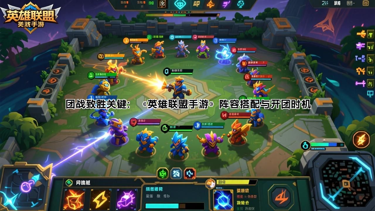 团战致胜关键：《英雄联盟手游》阵容搭配与开团时机